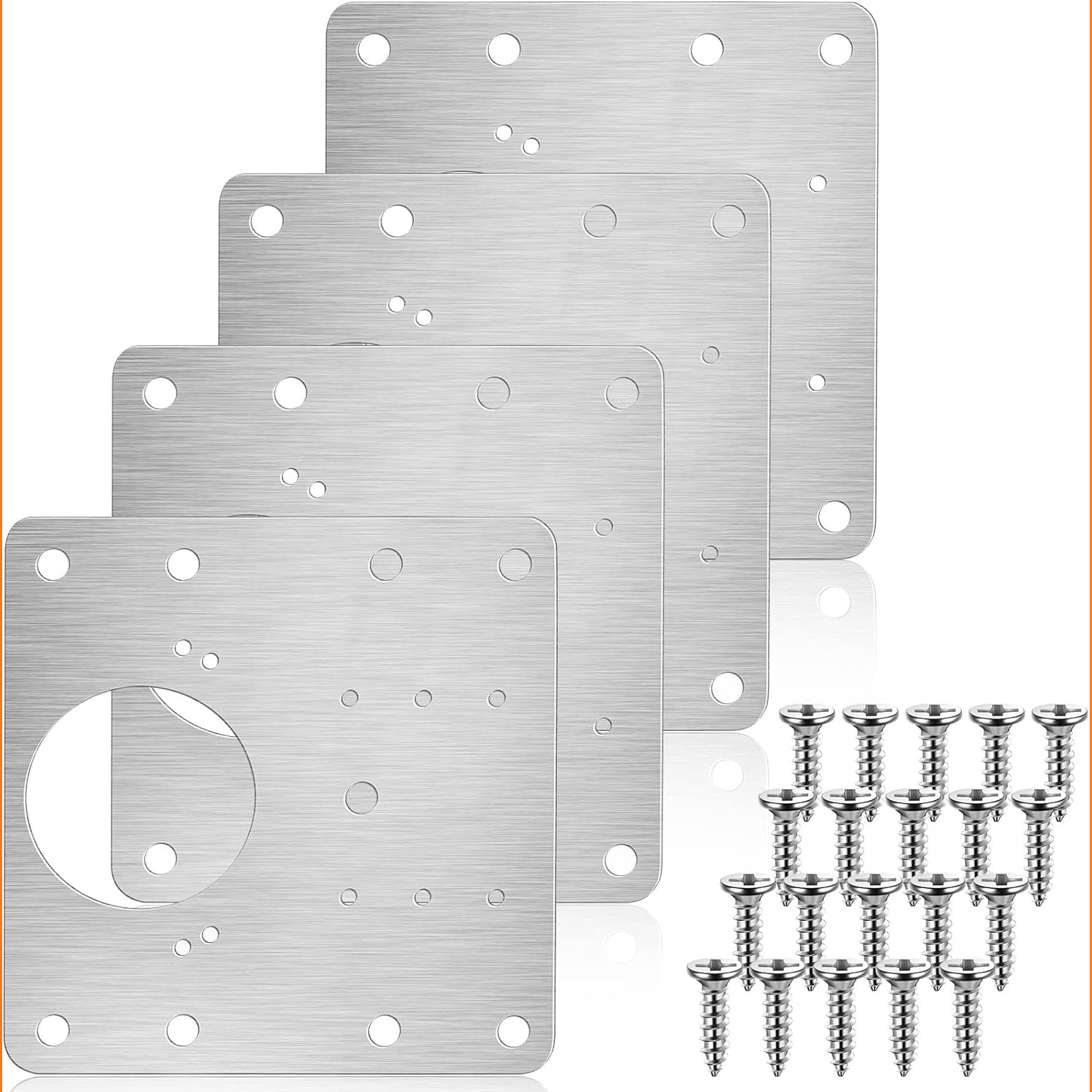 Cabinet Hinge Overlay - Kit de Placa de Reparación para