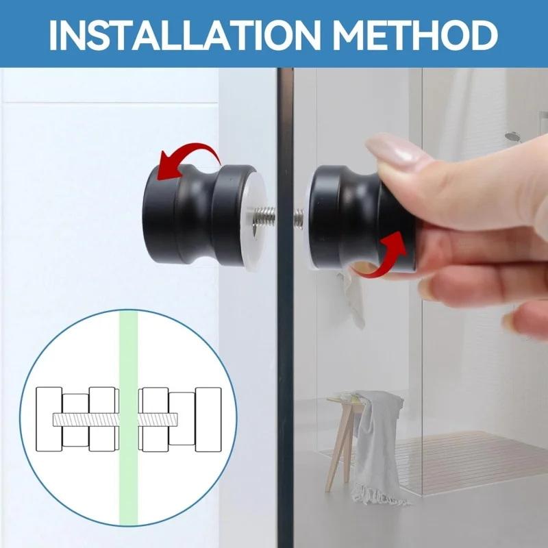 Furniture Hardware Fitting - Manija elegante para puerta de ducha