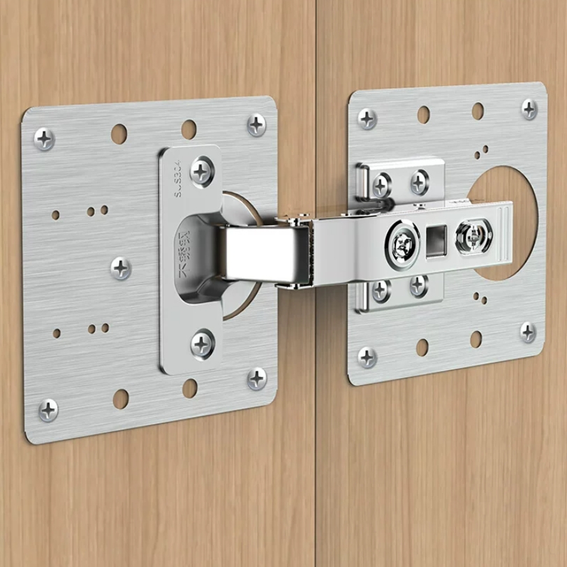Cabinet Hinge Overlay - Kit de placa de reparación de