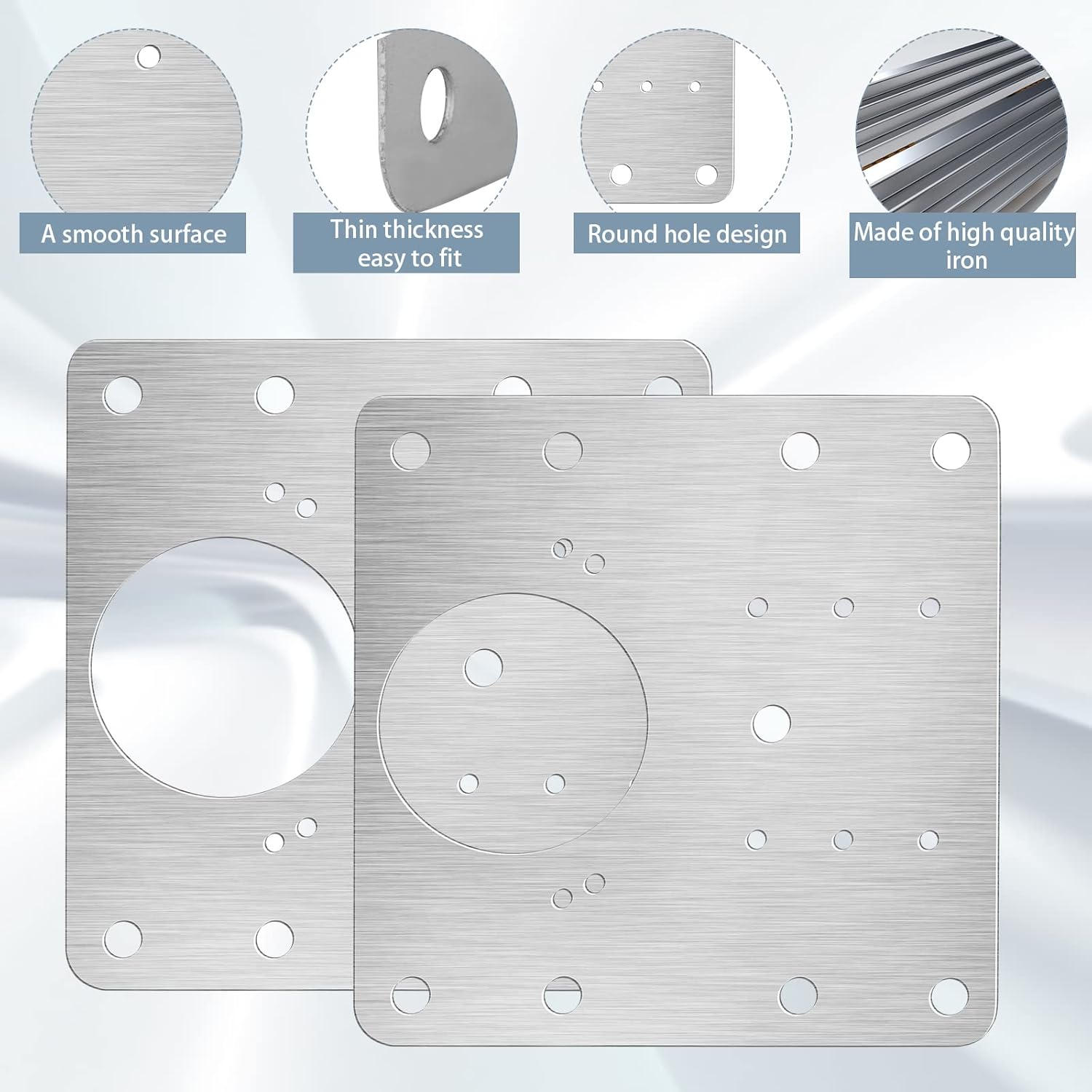 Kit de Placa de Reparación par - Cabinet Hinge Overlay reseña y precio