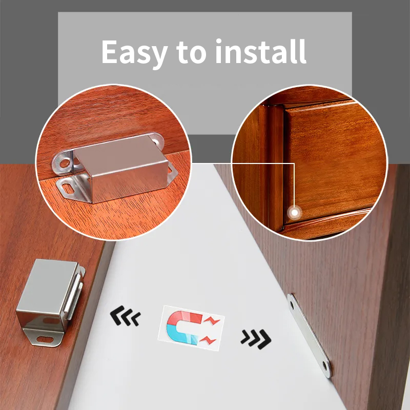 2/8 piezas de cierres magnétic - Furniture Hardware Fitting reseña y precio
