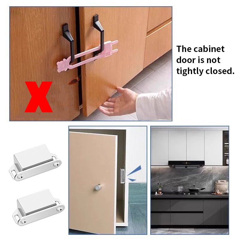 2/8 piezas de cierres magnétic - Furniture Hardware Fitting reseña y precio